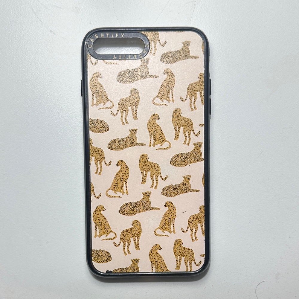 Casetify Cheetah Pattern Phone Case - iPhone 8 Plus